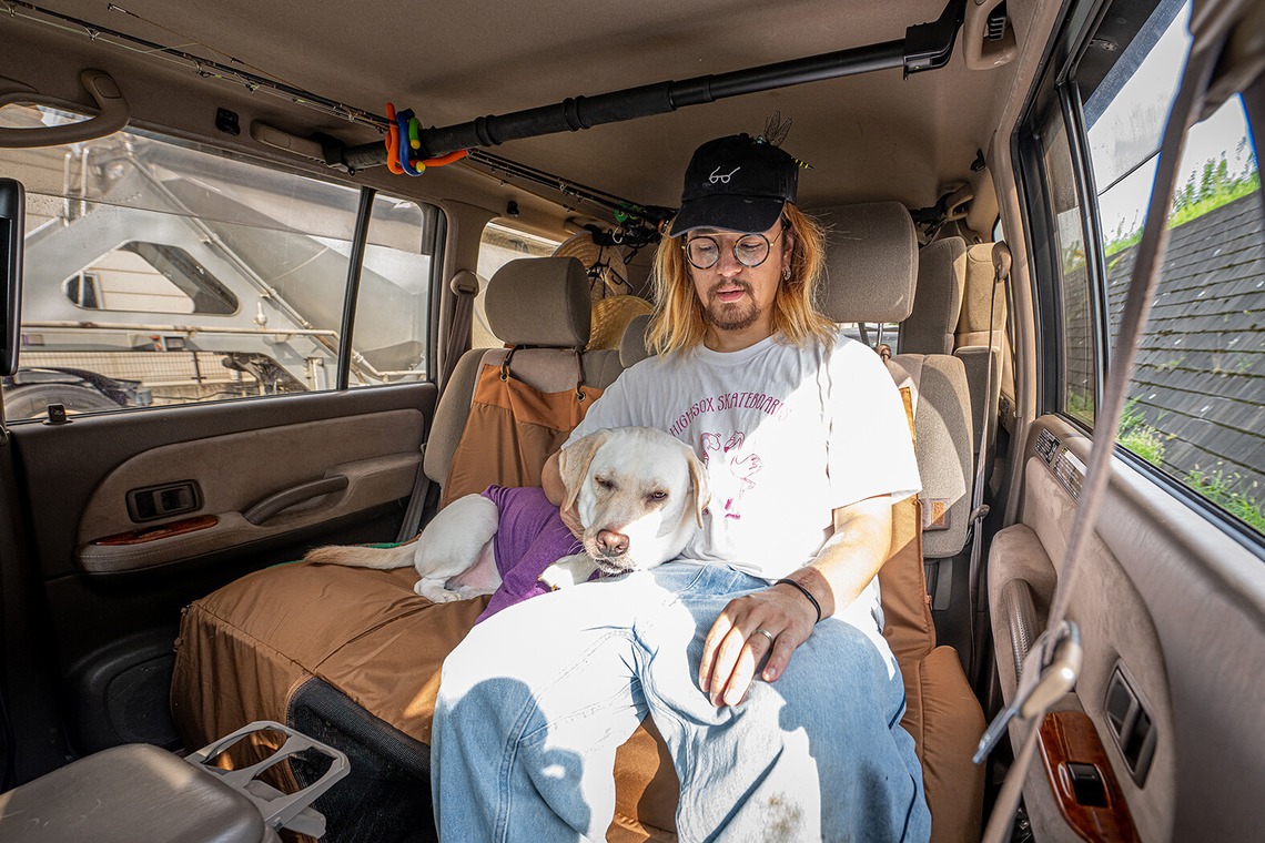 吉田佳央が撮影した「DOG SHOOTING」の写真