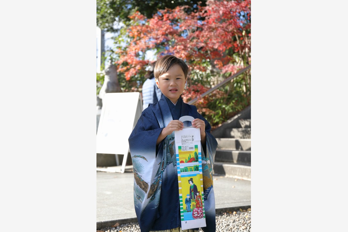 あさつきカメラが撮影した写真のアルバム「七五三撮影、お宮参り」