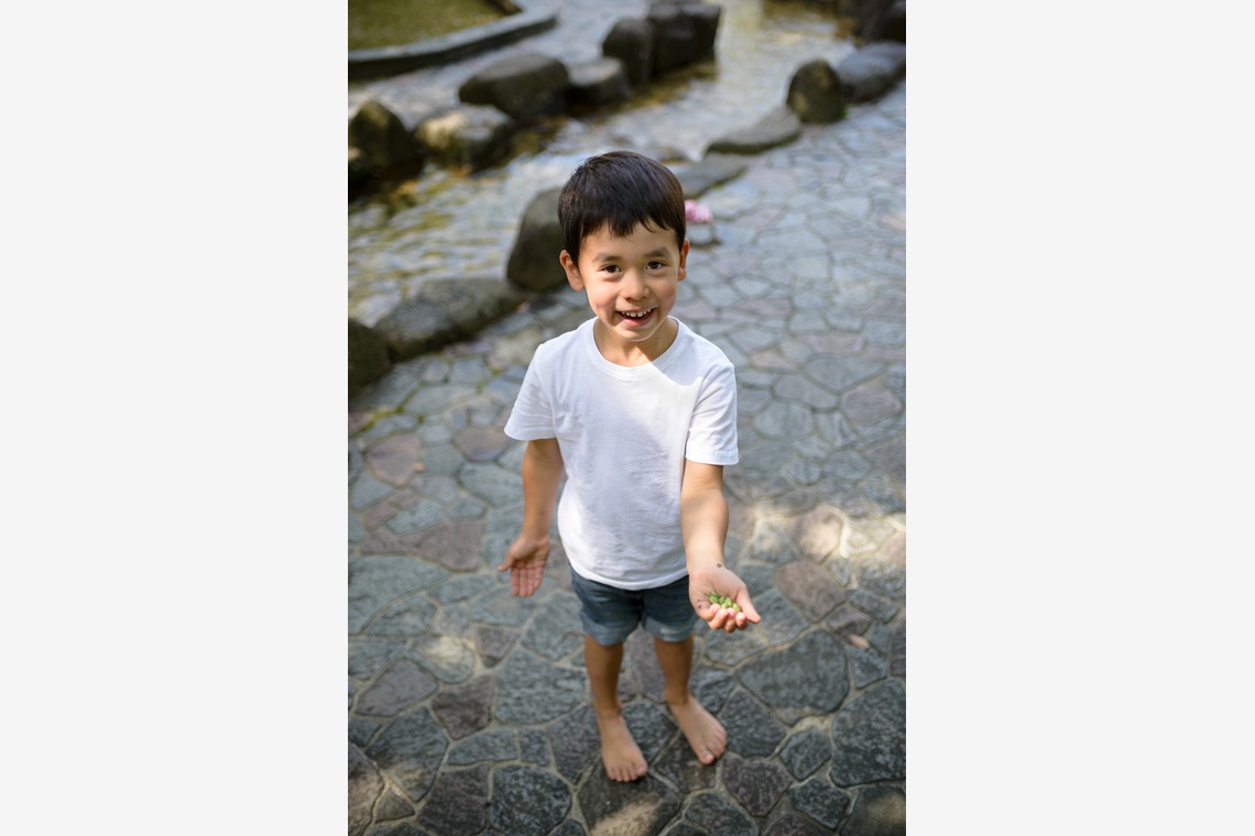 ProPhotos Japanが撮影した「カジュアルな家族写真」の写真