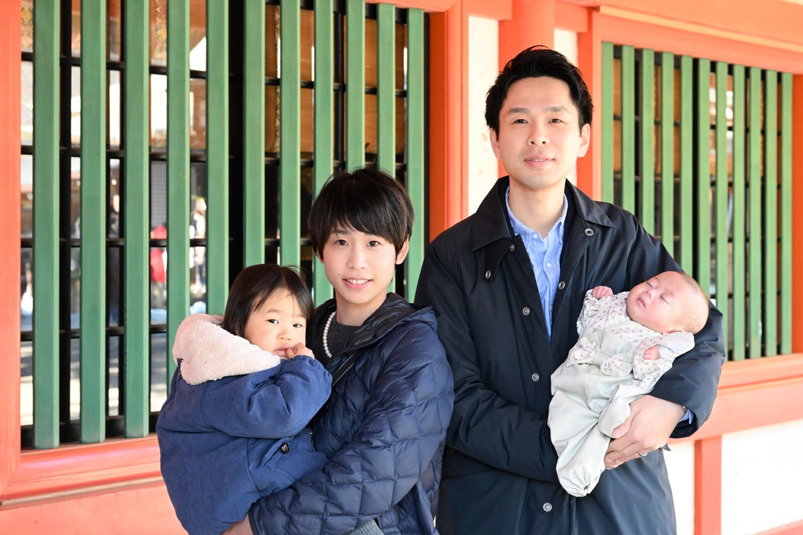 寫樂斎が撮影した写真のアルバム「お宮参り（大宮氷川神社）」