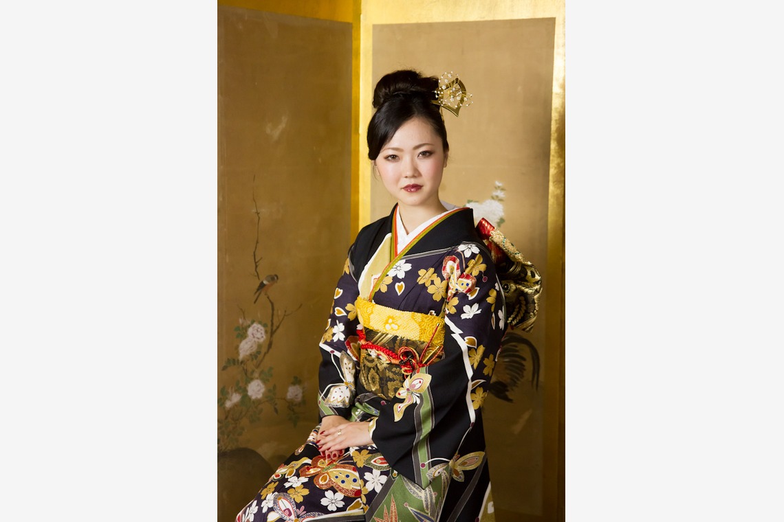 スマイルハンターが出張撮影した家族写真(キッズ,ベビーフォト)などが写った「成人式フォト」の家族写真