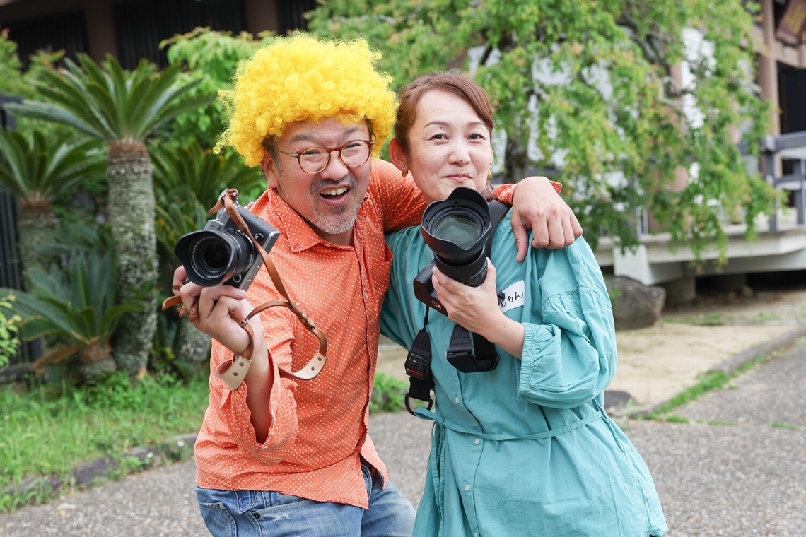 ちずカメラが撮影した「写真家　橘田龍馬さんの子供写真教室の様子」の写真