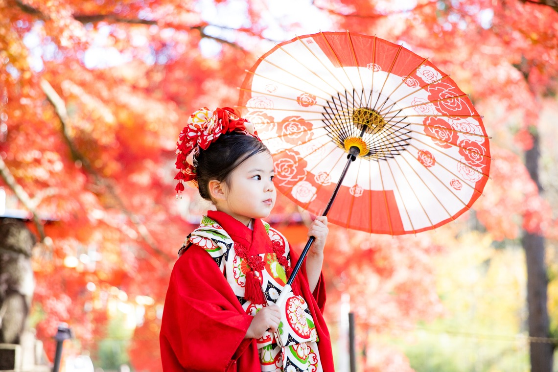 出張専門フォトグラファー ひびきが撮影した「七五三」の写真