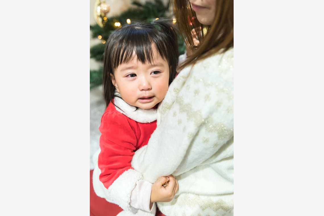 髙栁豪志が出張撮影した家族写真(キッズ,ベビーフォト)などが写った「クリスマス撮影会」の家族写真