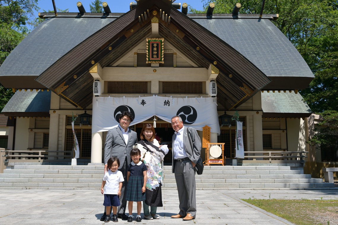 須貝フォトサービスが撮影した写真のアルバム「お宮参り」