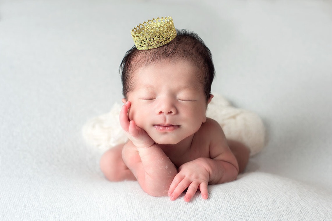 AXiS Photo Servise 藤井靖史が撮影した「ニューボーンフォト」の写真