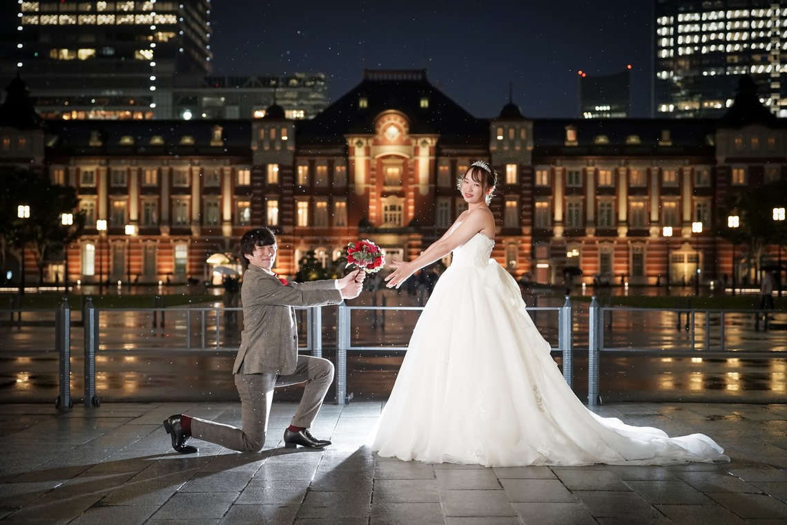 スタジオ　まるが撮影した写真のアルバム「東京駅・和田倉門でのウエディングフォト」