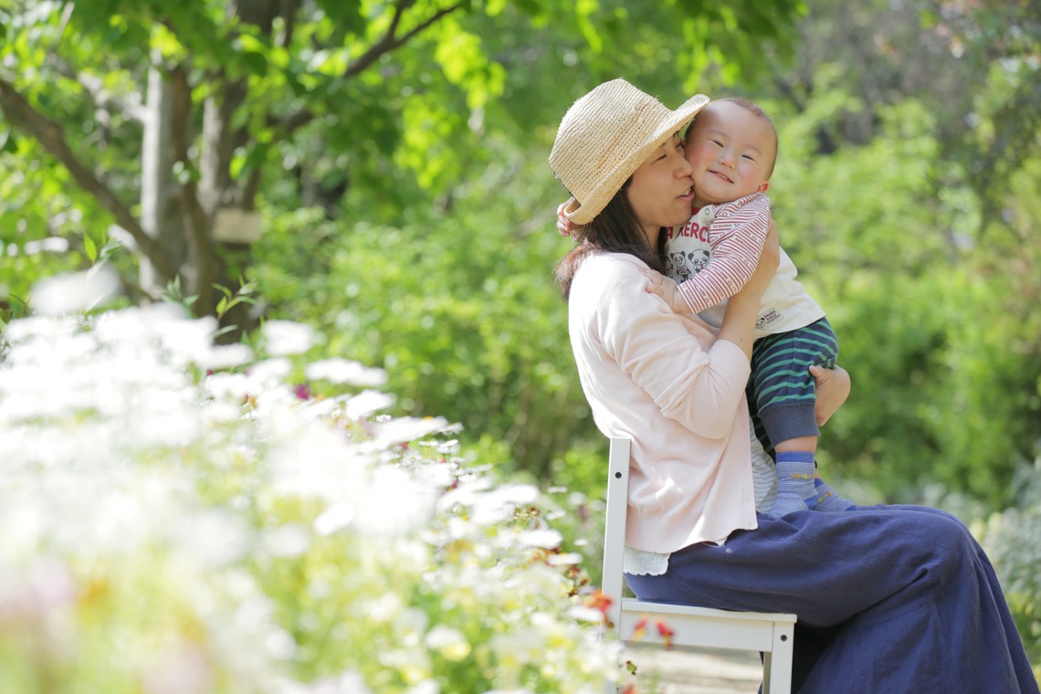 なかむーフォトが撮影した家族写真の出張撮影のアルバム「ポートレート」