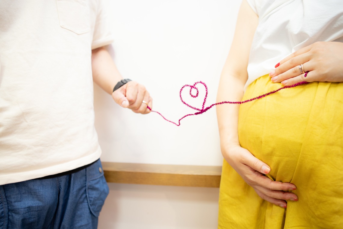 橋本祐里子（まるちゃん）が撮影した写真のアルバム「パパのお店でマタニティフォト」