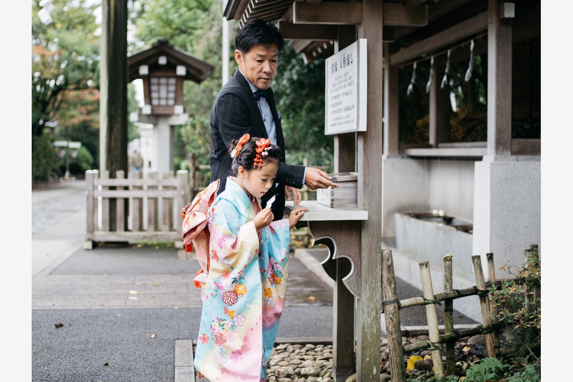 植村由理が撮影したエンゲージメントフォトのアルバム「七五三　＠神明社　横浜」