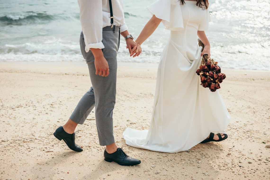 ポートレート沖縄が撮影した「ビーチフォトウエディング」の写真