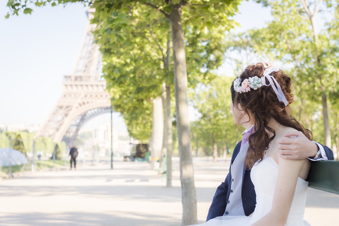 24to Produceが撮影した「パリでのフォトウェディング」の写真