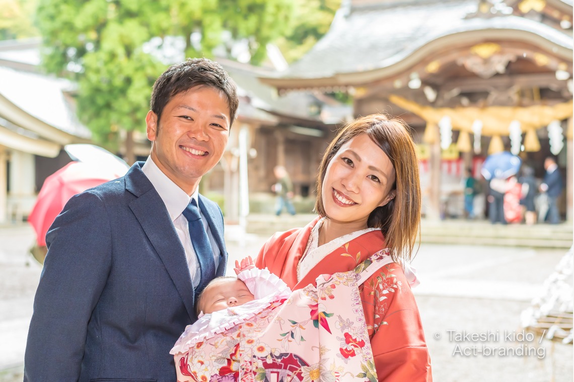 Act-brandingが撮影した「お宮参り」の写真