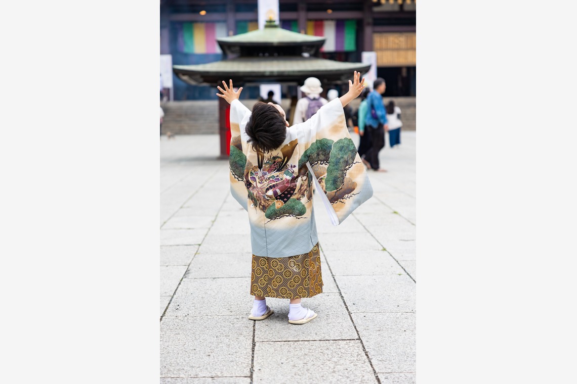 奥田大貴が撮影した「七五三」の写真