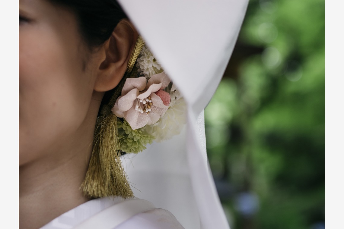 植村由理が撮影した「愛宕神社での挙式と小笠原伯爵邸での披露宴」の写真