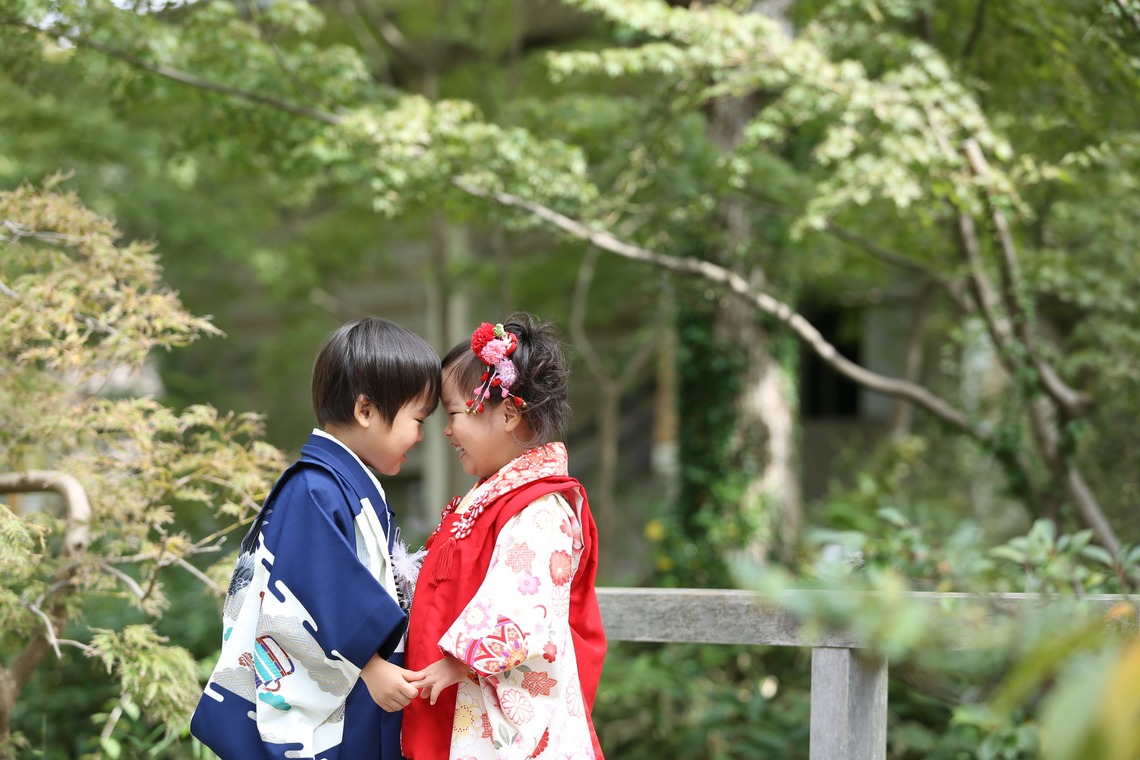 出張撮影HUG TIMEが撮影した「七五三記念撮影＠鎌倉鶴岡八幡宮」の写真