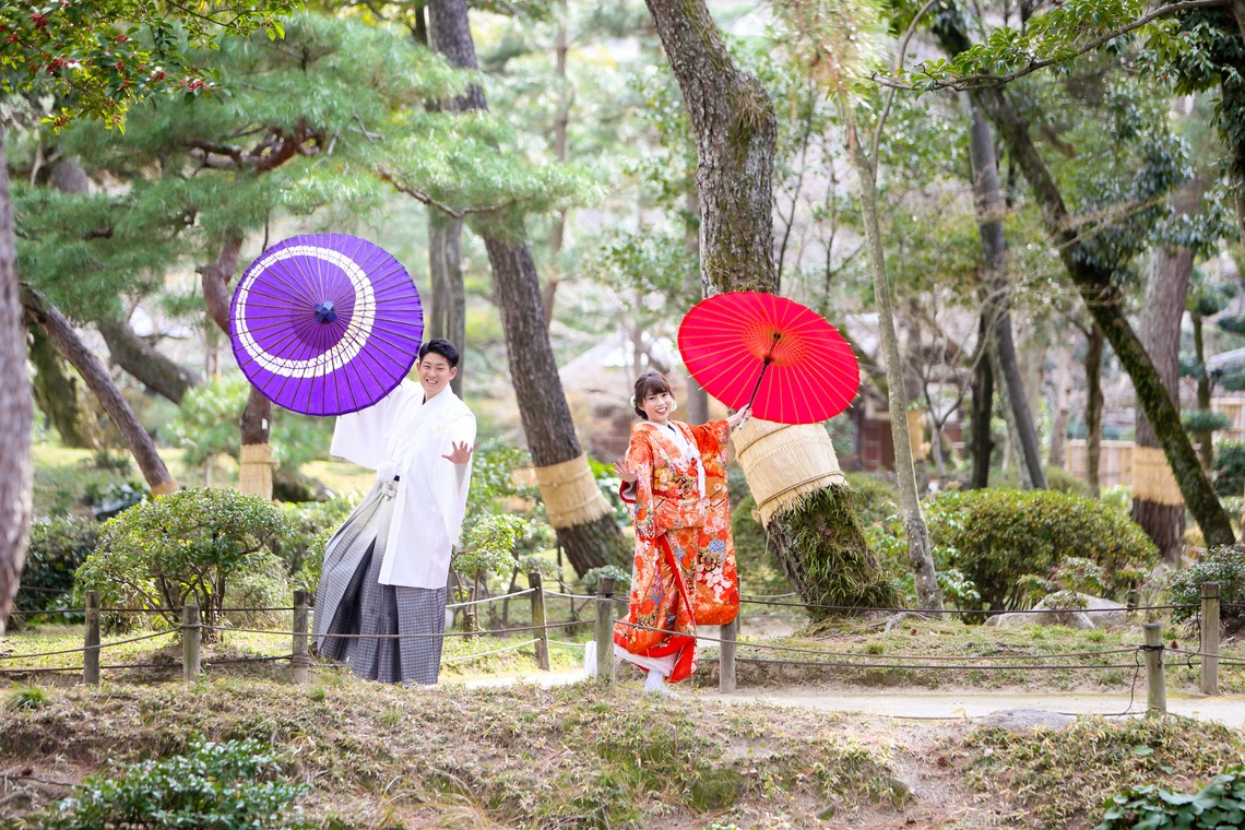 KIKIウェディングが撮影した「秋の縮景園」の写真