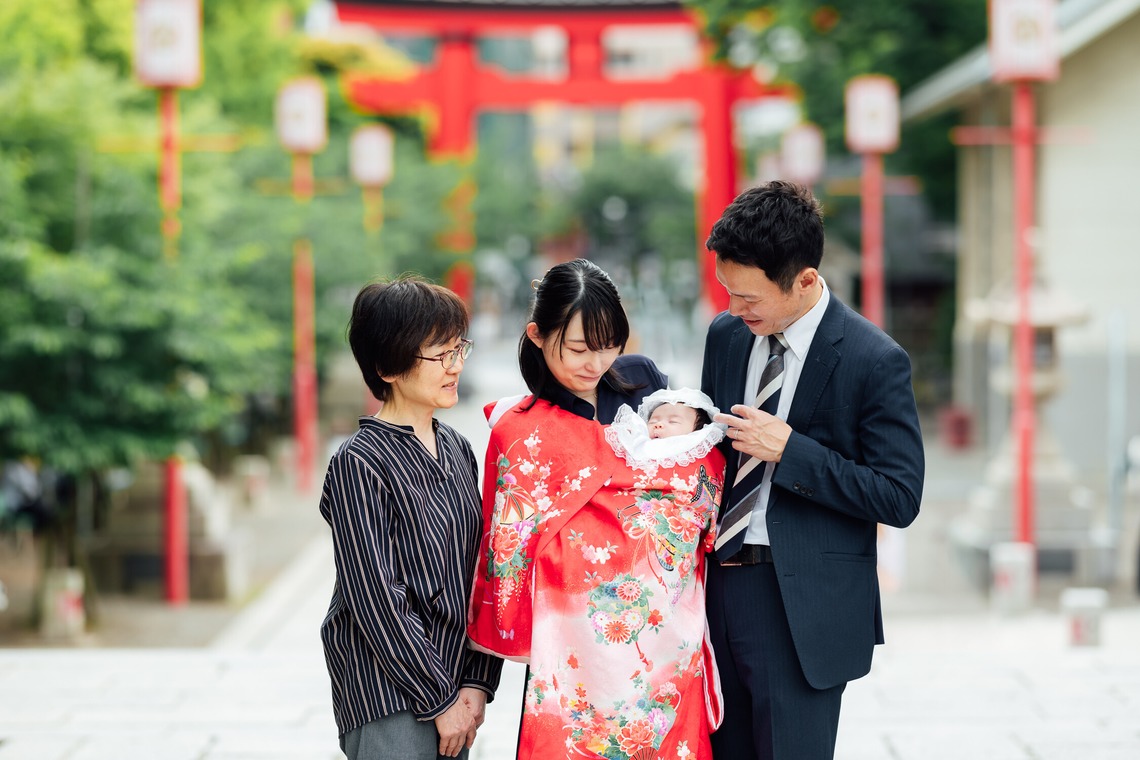 出張撮影くろさわが撮影した「お宮参り」の写真