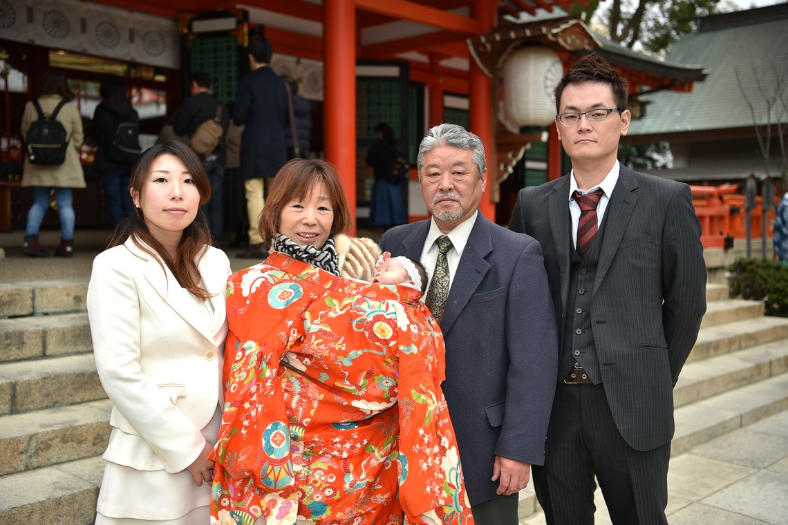 梶田　誠が撮影した「神戸生田神社　宮参り」の写真