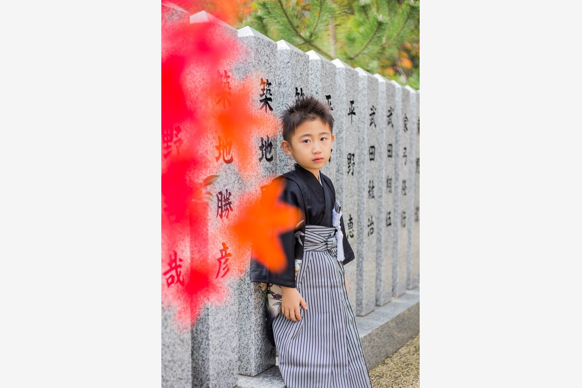 フォスタムが撮影した「5歳　七五三参り」の写真