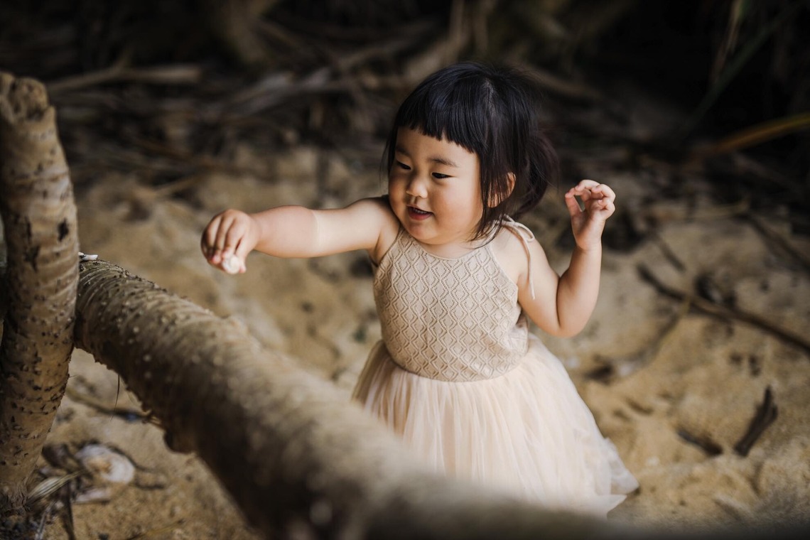 ポートレート沖縄が撮影した写真のアルバム「天真爛漫な女の子３歳の誕生日」