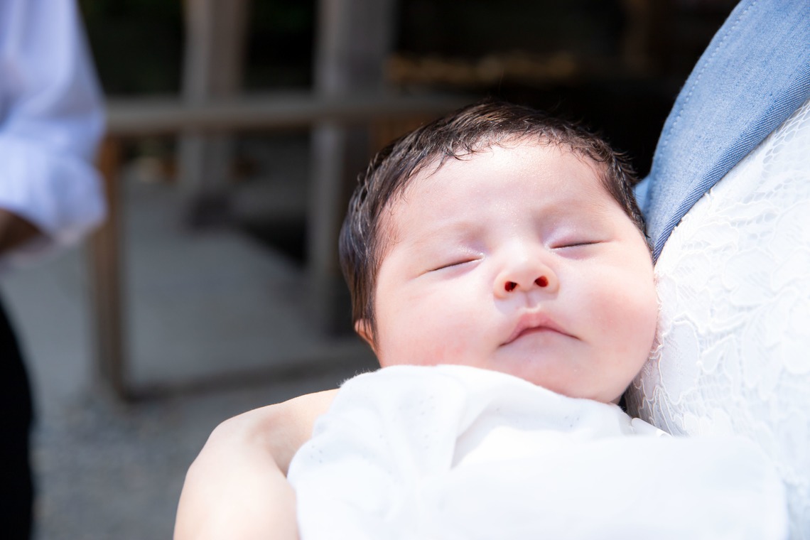 瀧澤 唯が出張撮影した家族写真(キッズ,ベビーフォト)などが写った「お宮参り撮影@川越氷川神社」の家族写真