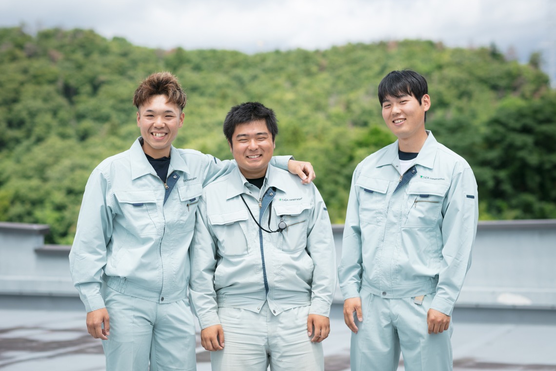 那須竜太写真事務所が撮影した「多田建設コーポレートサイト2025」の写真