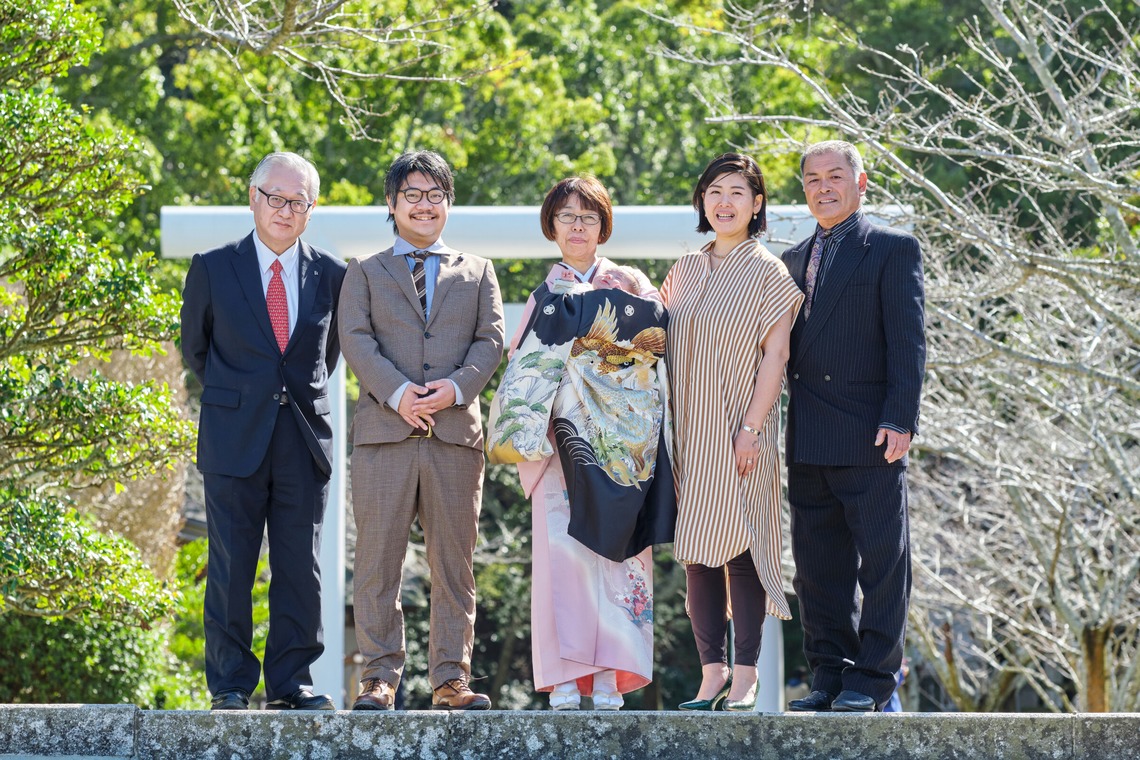 中村將一写真事務所が撮影した写真のアルバム「お宮参り」