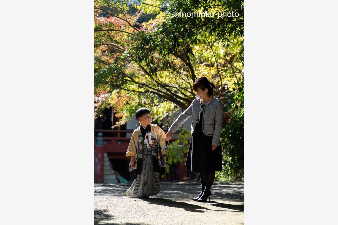 しのみんこフォトが出張撮影した家族写真(キッズ,ベビーフォト)などが写った「七五三フォト」の家族写真