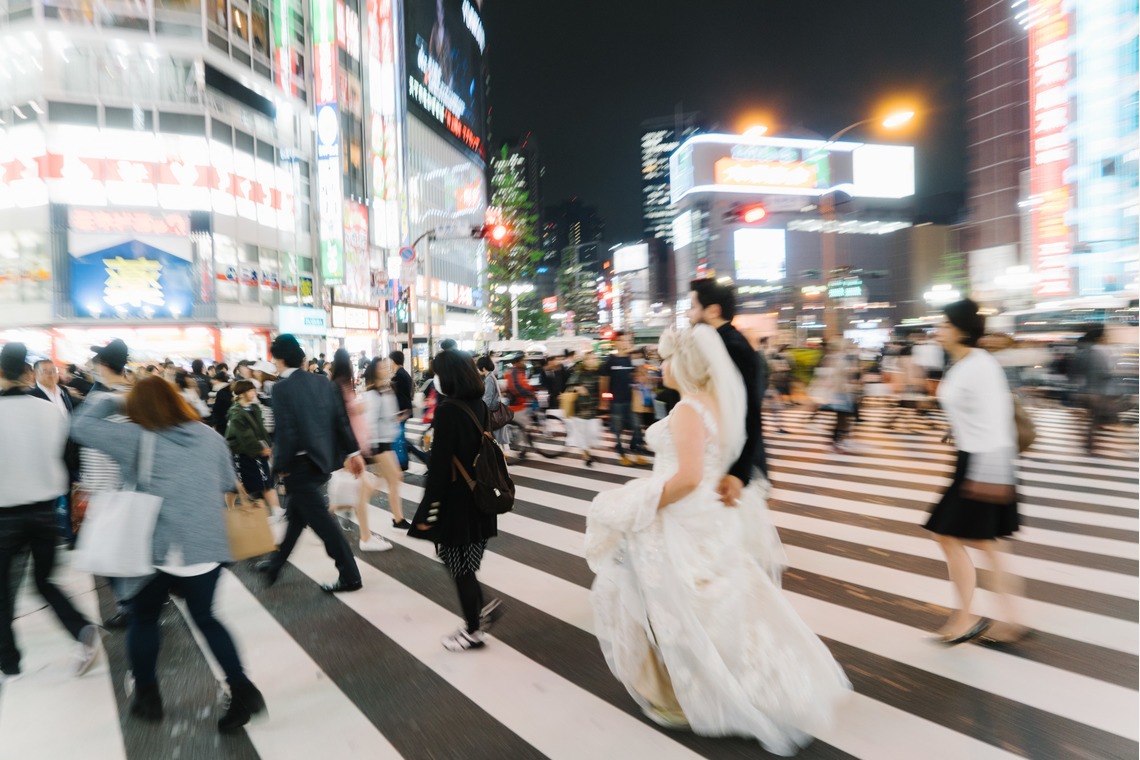 Photo of Tokyo engagement photos taken by C PhotoGraphic