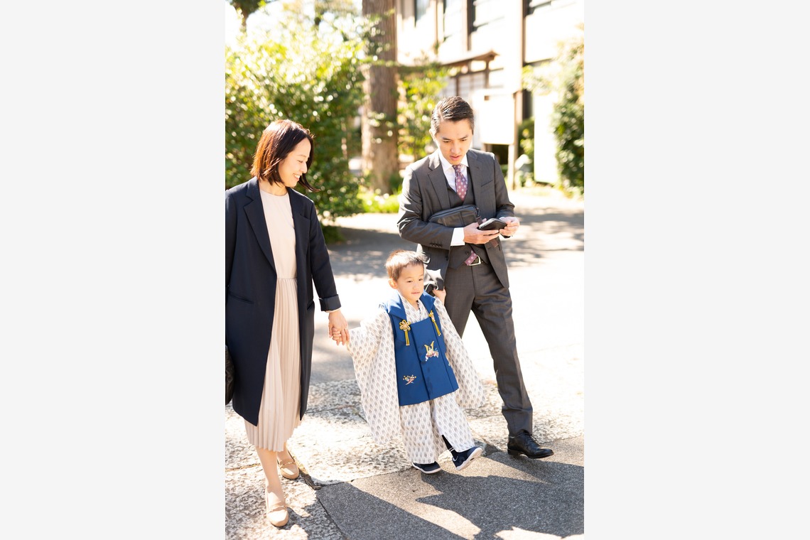 Takushi Yamamoto Photo Officeが出張撮影した家族写真(キッズ,ベビーフォト)などが写った「ポートレート」の家族写真