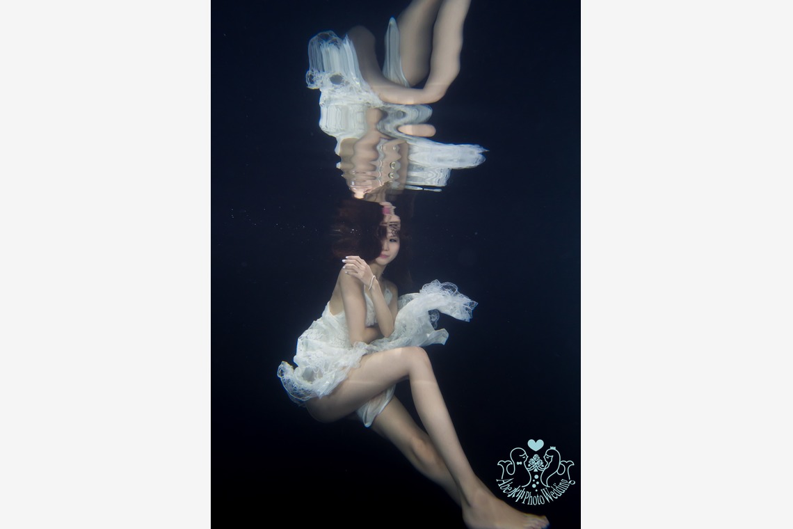 Album of the Wedding, Bridal taken by Abe水中フォトウェディング - underwater