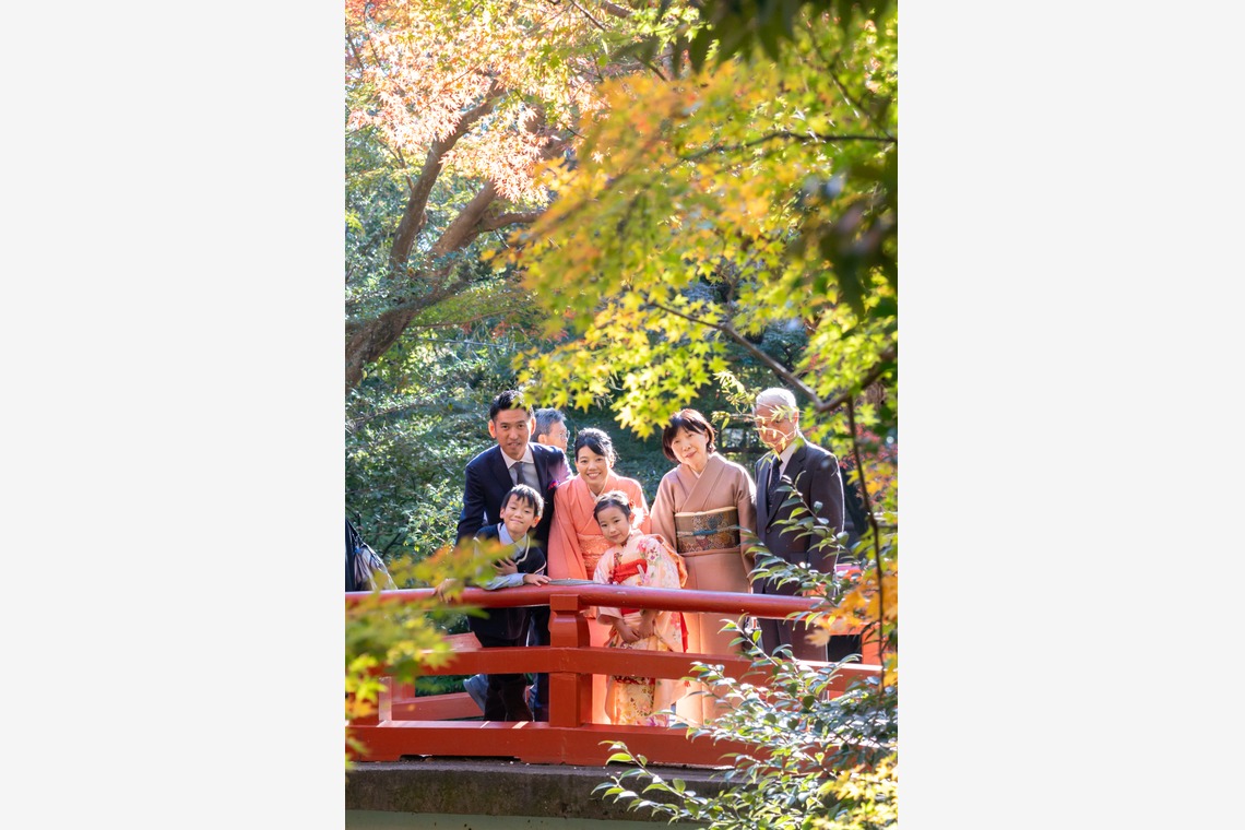 萩原　蔵志が撮影した「七五三のロケ撮影」の写真