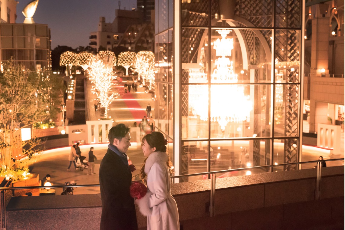 酒井こうへい写真製作所が撮影した「夜景撮影　エンゲージメント」の写真