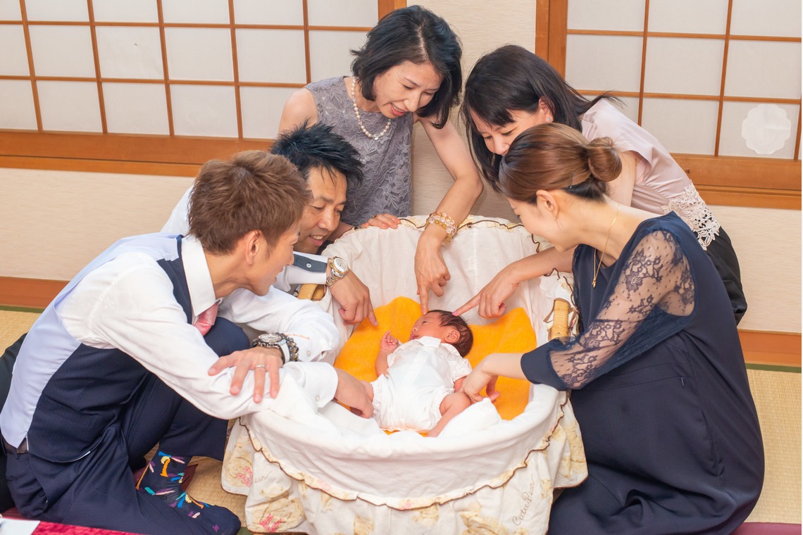 竹部 祐樹が出張撮影した家族写真(キッズ,ベビーフォト)などが写った「お宮参り＠唐津神社」の家族写真