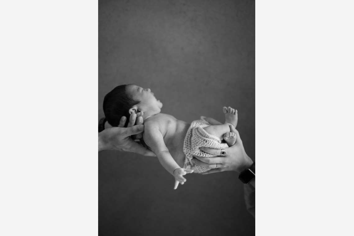Hug photoが撮影した「ニューボーンフォト」の写真