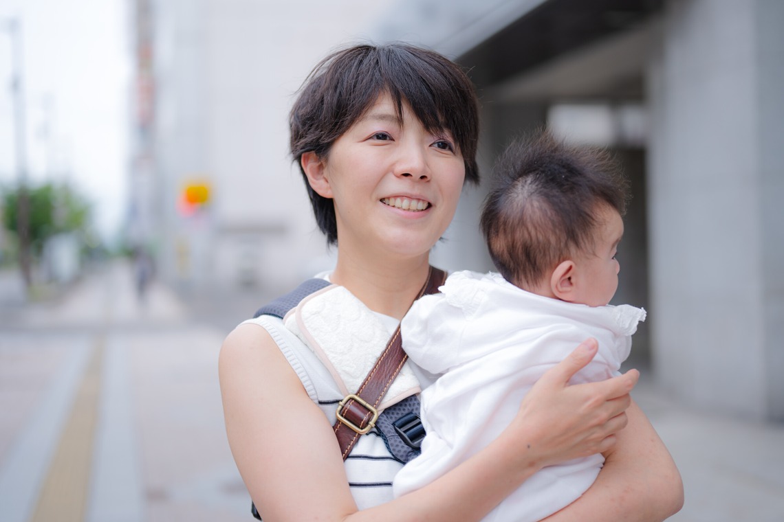 高木勇斗が出張撮影した家族写真(キッズ,ベビーフォト)などが写った「親子」の家族写真