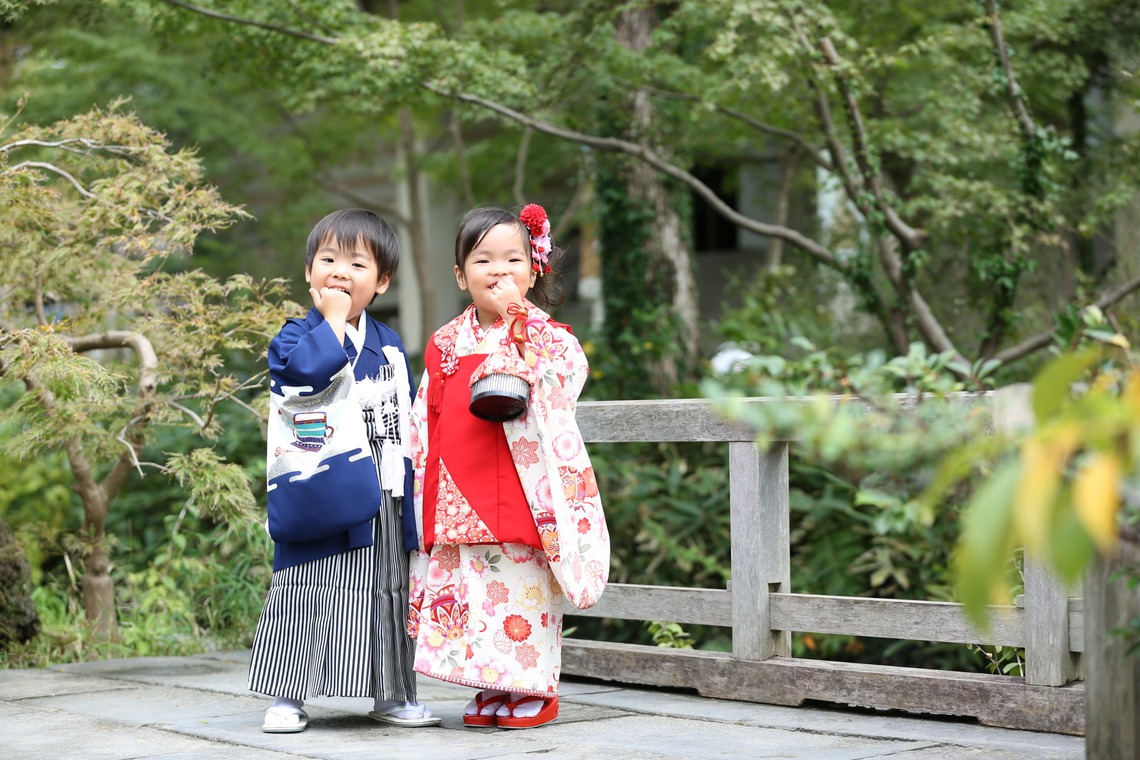 出張撮影HUG TIMEが撮影した「七五三記念撮影＠鎌倉鶴岡八幡宮」の写真