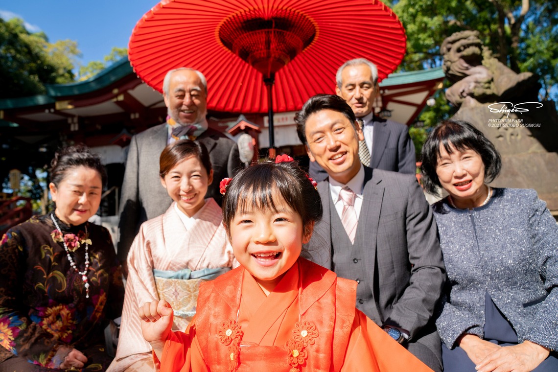 杉森 茂夫 (Photo Studio SS)が撮影した家族写真の出張撮影/七五三フォト/お宮参り/学校行事/成人式撮影のアルバム「七五三、お宮参り、家族写真」