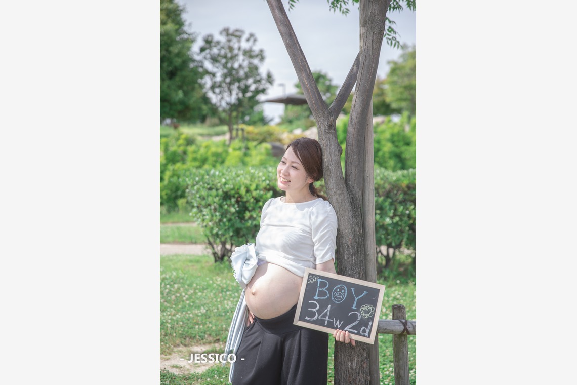 JESSICOが撮影した「マタニティフォト」の写真