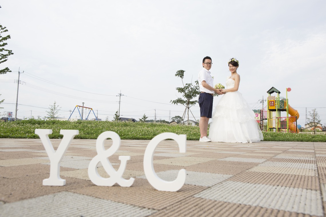 plusphotoが撮影した「前撮り」の写真