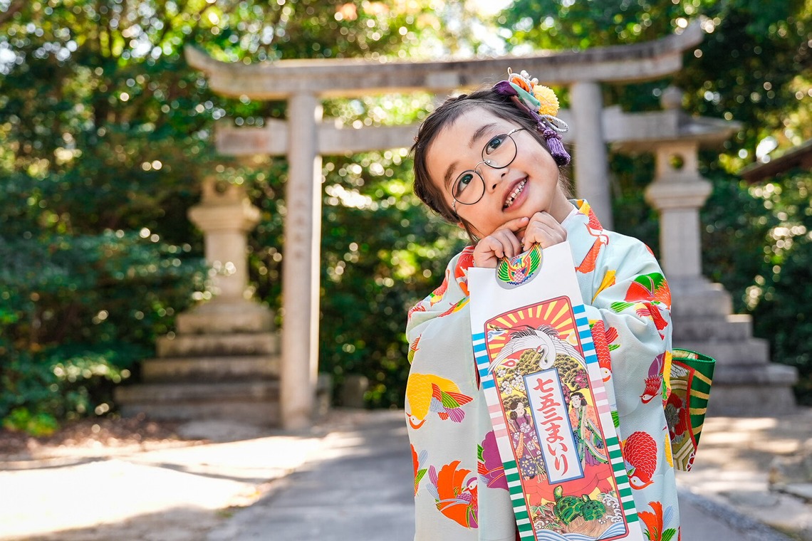 心綴フィルムが撮影した「七五三①」の写真