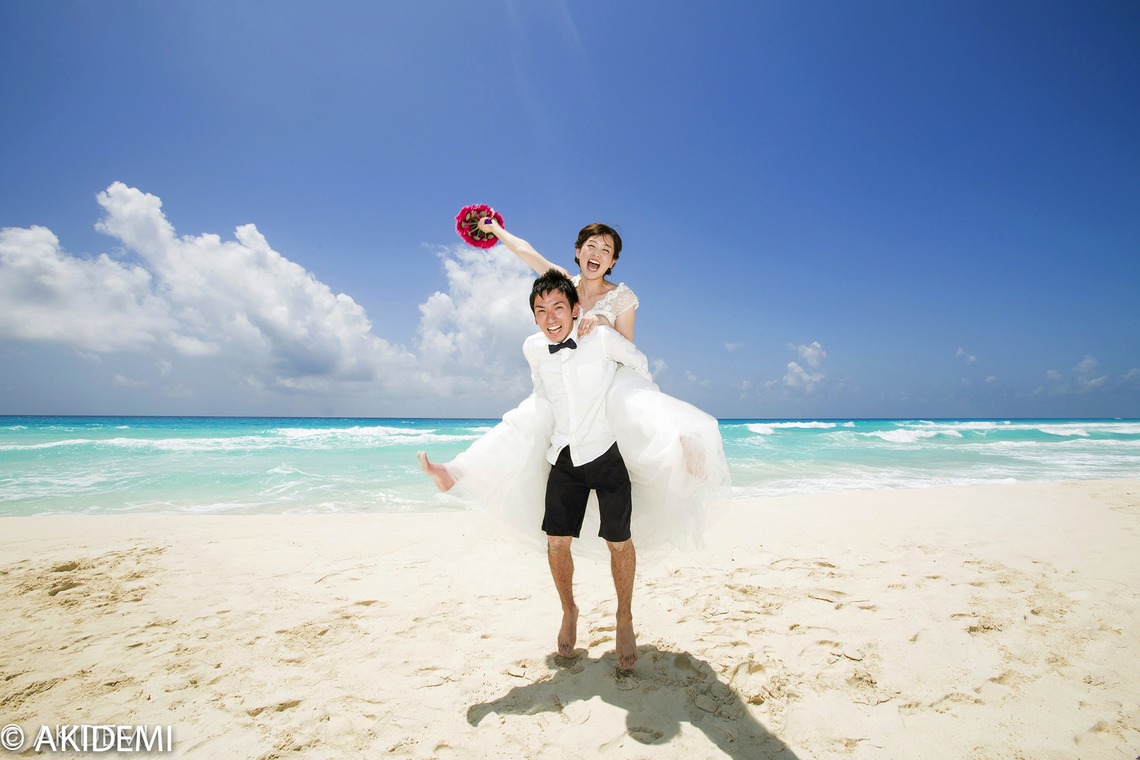 カンクン・ウエディングフォト