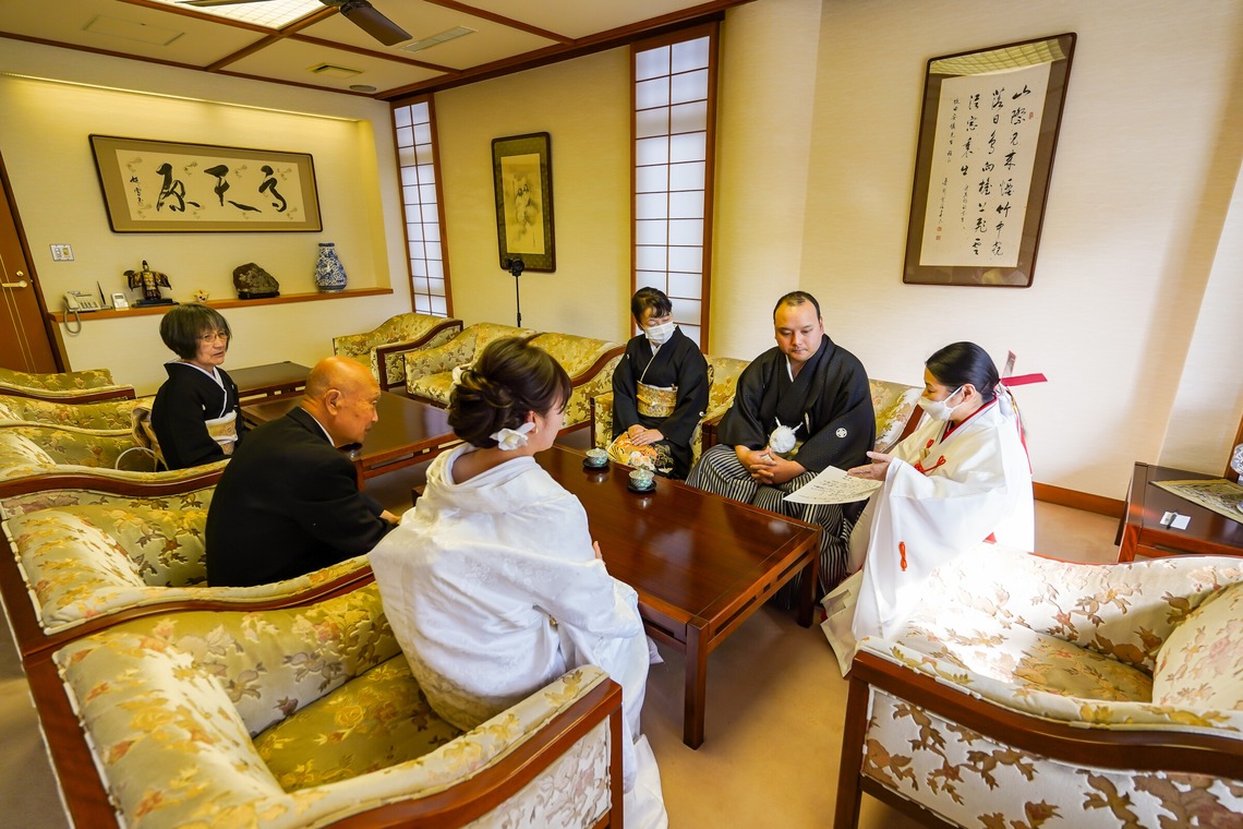 スタジオ　まるが撮影した「結婚式出張撮影（和装）」の写真