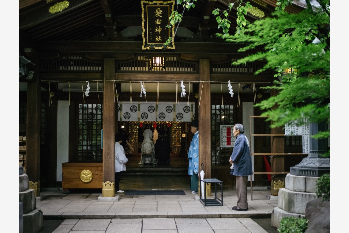 植村由理が撮影した「愛宕神社での挙式と小笠原伯爵邸での披露宴」の写真