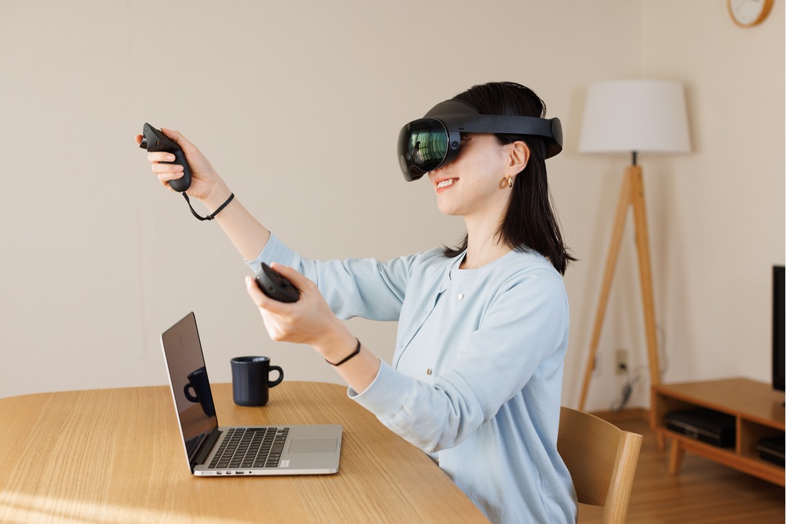 Yusuke Usuiが撮影した「Meta（facebook japan）様 VRゴーグル Quest Pro撮影」の写真