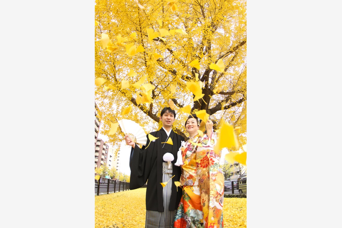 スマイルハンターが撮影した「ウェディング前撮り和装」の写真