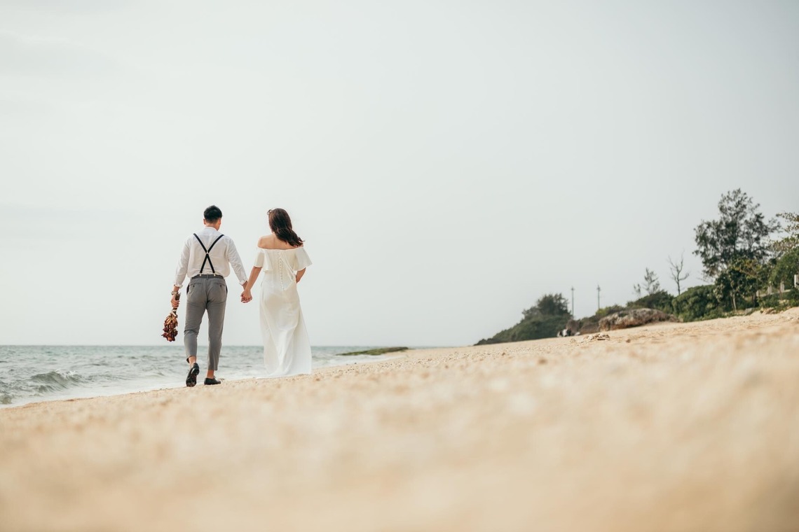 ポートレート沖縄が撮影した「ビーチフォトウエディング」の写真
