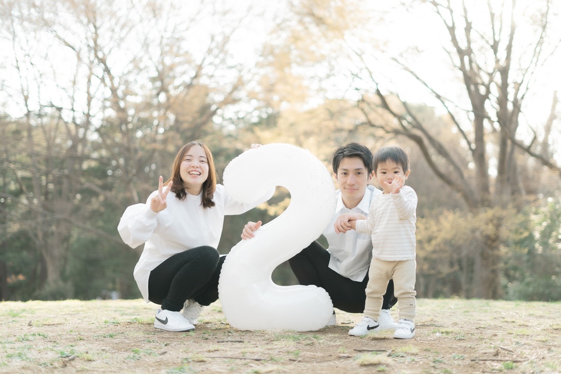 近藤碧が撮影した「2歳のお誕生日」の写真
