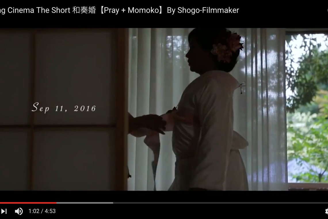 shogo filmmakerが撮影した「ウェディングシネマザ・ショート和奏婚【祈り+桃子】」の写真